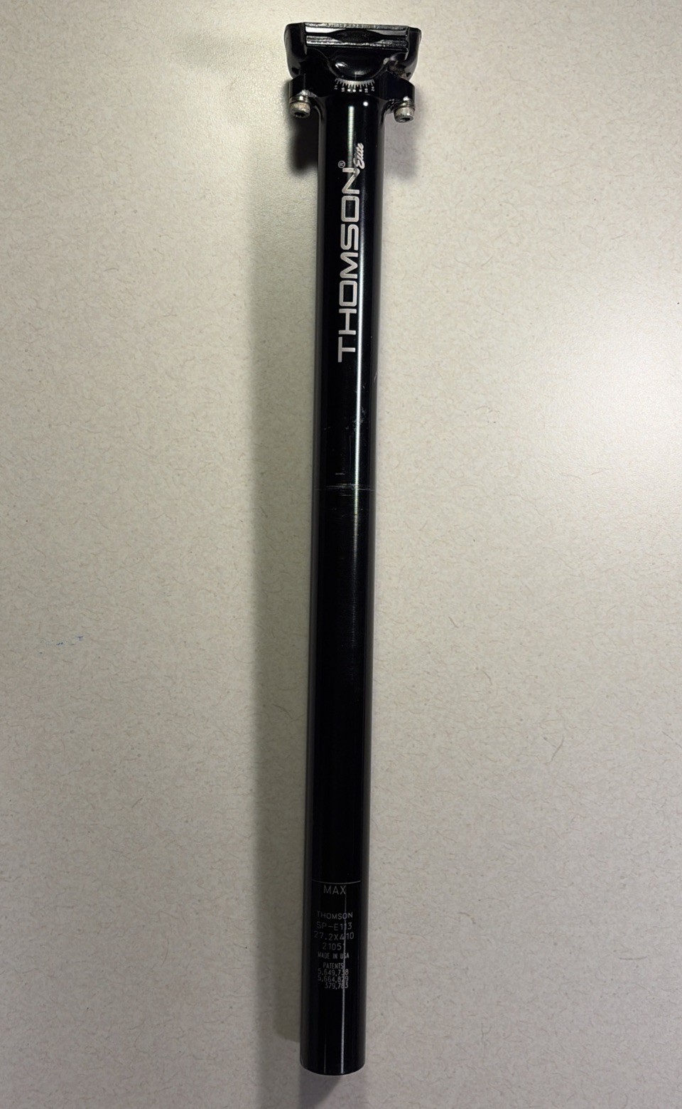Thomson Elite Seatpost 27.2 x 410mm – Black