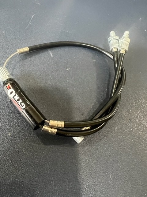 ! UPPER ODYSSET GYRO 2 CABLE NEVER USED IN BLACK. OVER 20 YEARS OLD