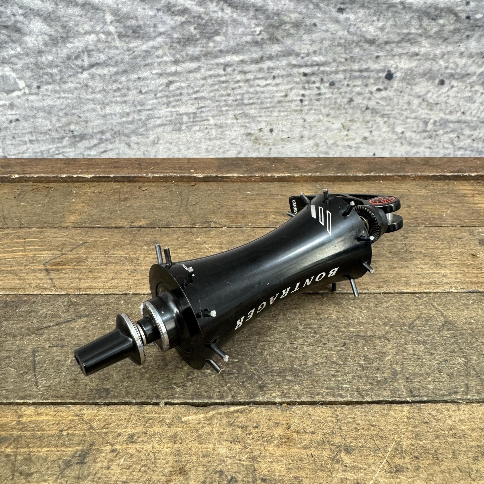 Bontrager Race Lite Front Hub 20H 20 Hole QR Black Straight Pull Road Bike Skewe