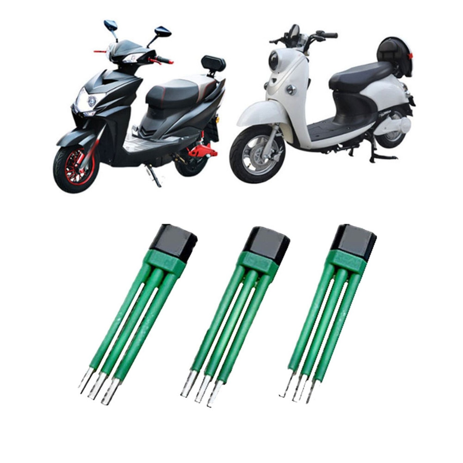 3PCS Electric 413F Hall Sensor for Ebike Motor 1000-3000W, Universal9301