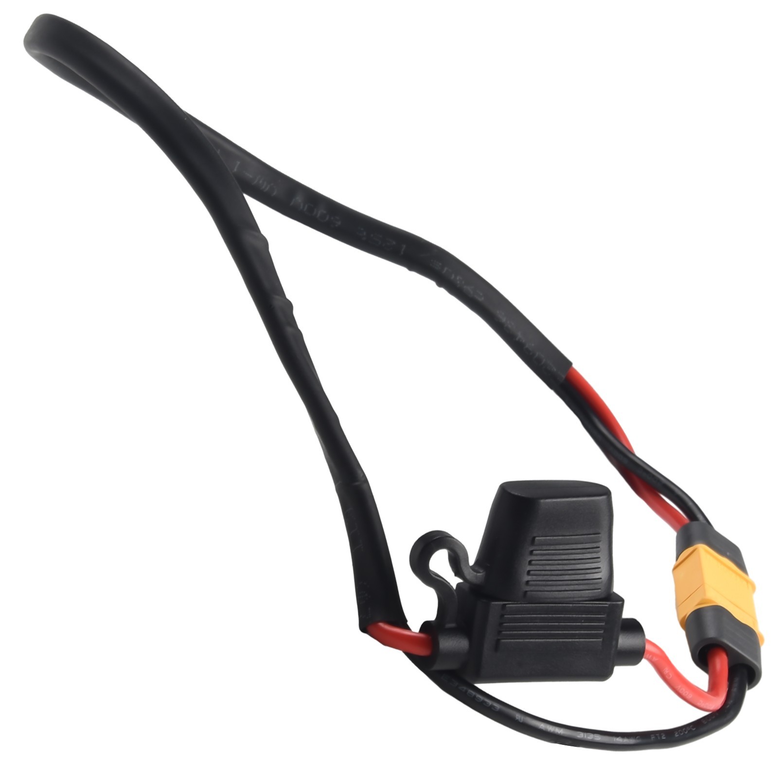 14awg Power Cord 50cm Discharge Wire Cable E-Bike Extension Lithium New