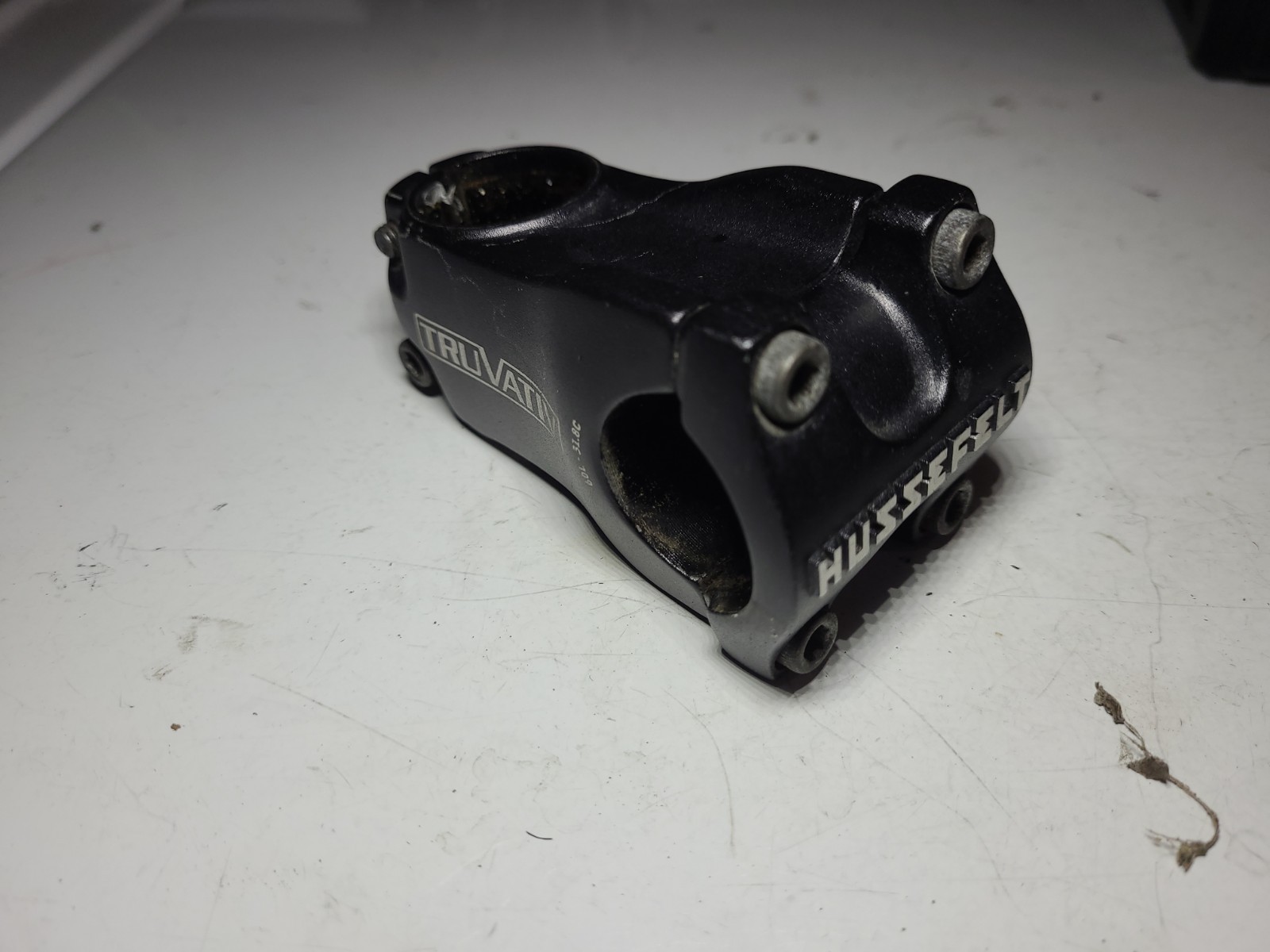 TruVativ Hussefelt Stem 60mm Stem Length 31.8mm Bar Clamp 1 1/8″ Steerer Black