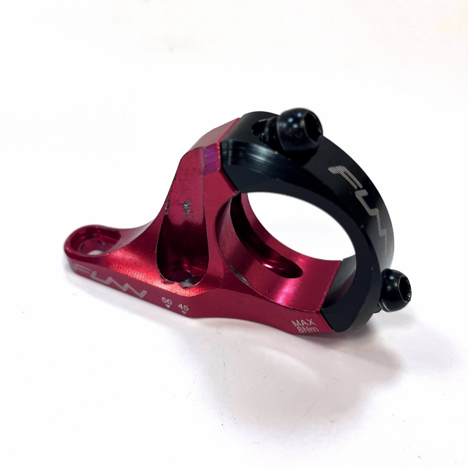 Funn RSX Direct Mount Stem (35mm Bar Clamp, 30mm Rise, Red) – Used
