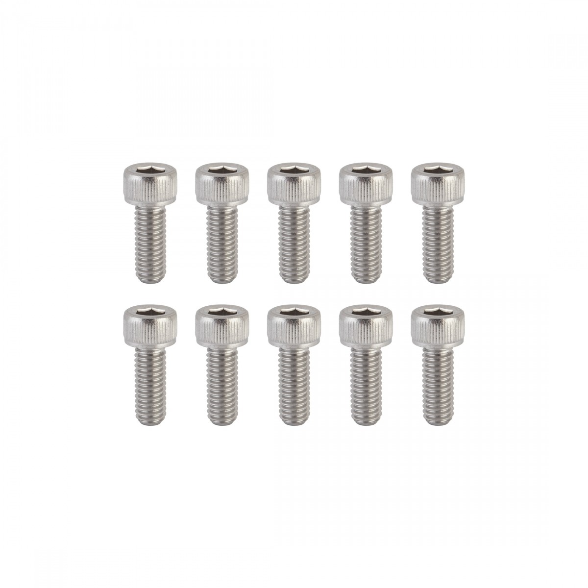SUNLITE Stainless Steel Socket Cap Bolts M6x1TP 16mm Length Bag of 10