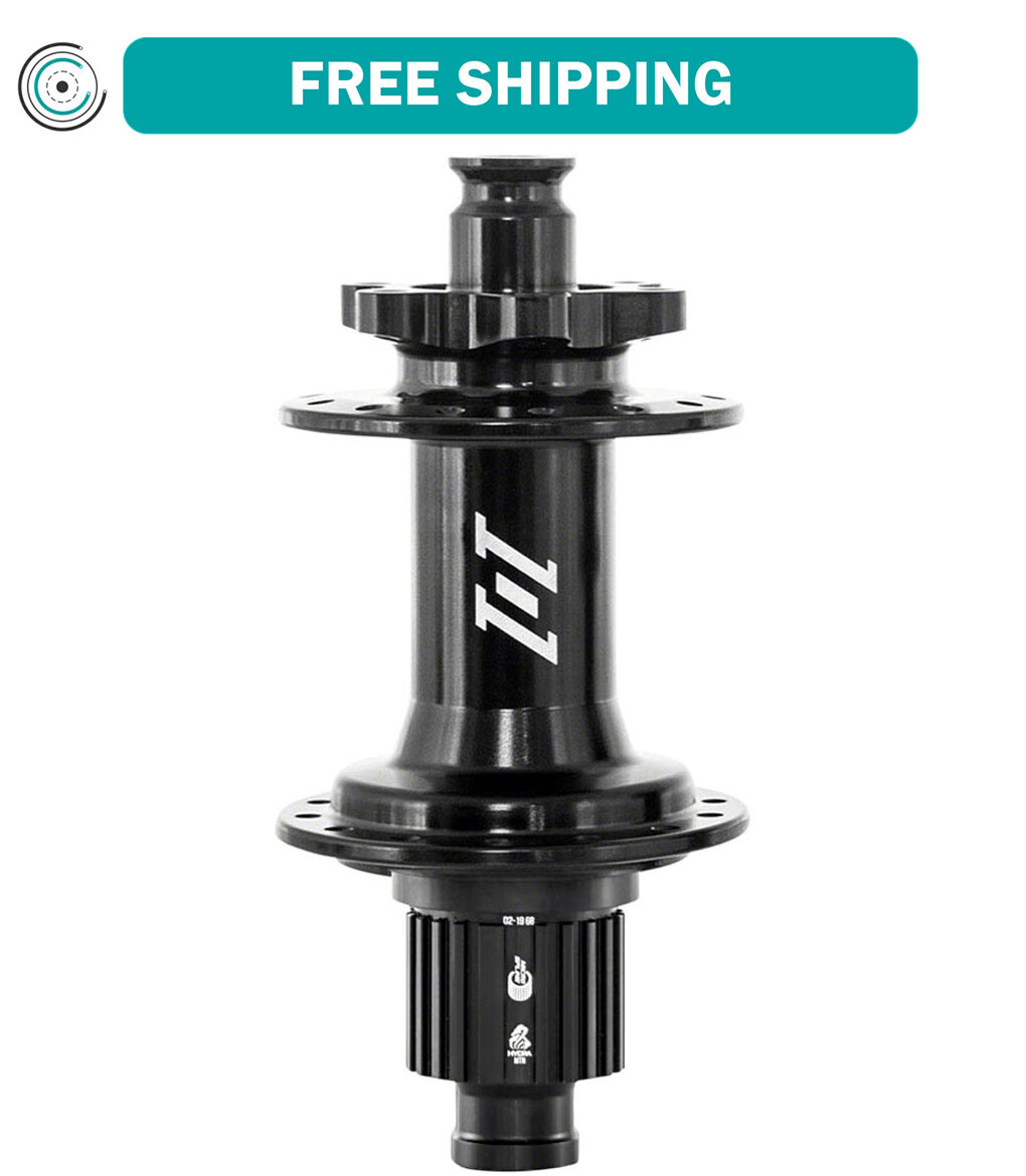 Industry Nine 1/1 Classic Rear Hub – 12 x 148mm, 6-Bolt, Micro Spline, Black,