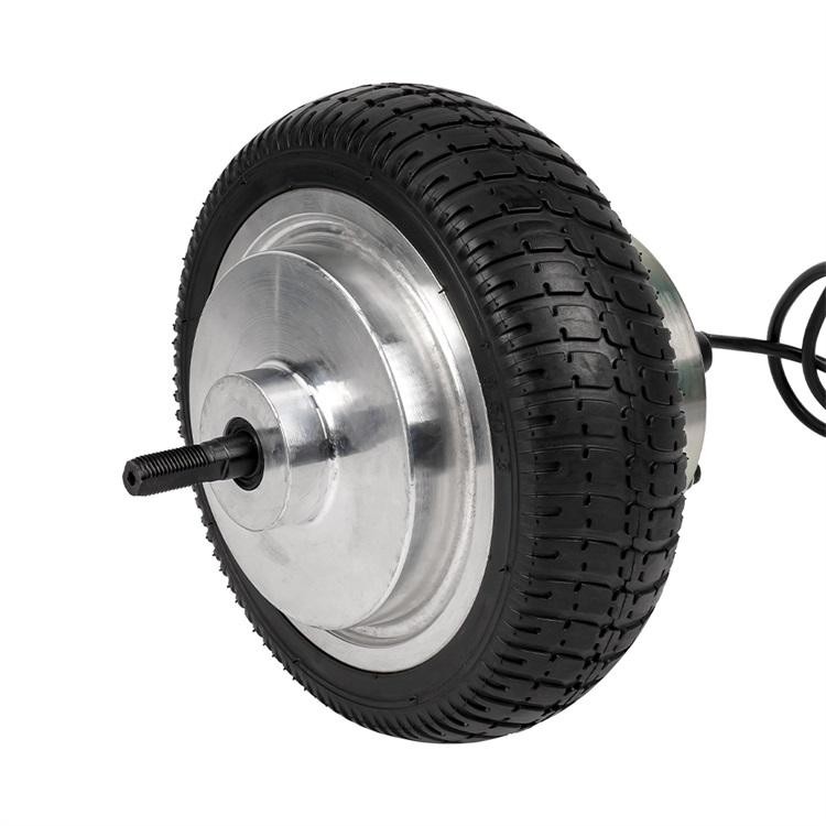 9.5” 48V 500W 1000W Electric BLDC Wheel Geared Hub Motor Electromagnetic Brake