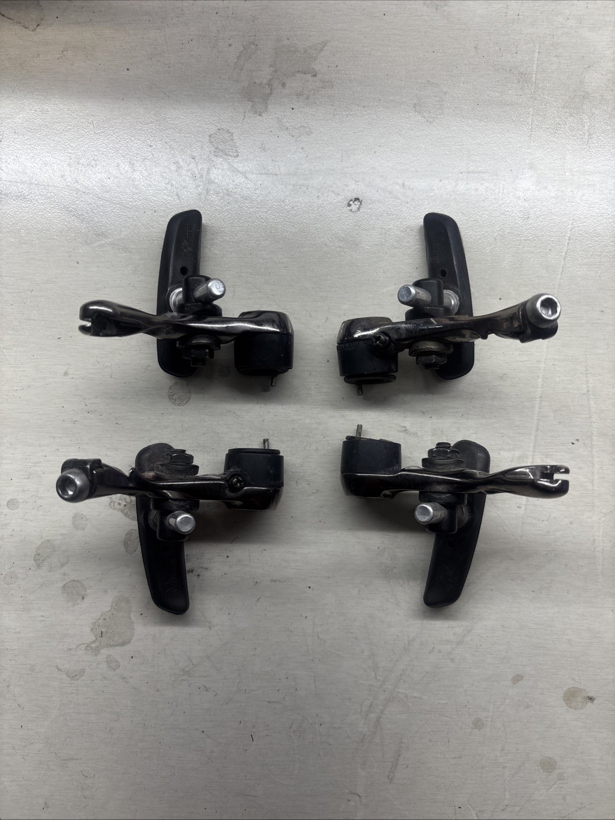 Shimano STX BR-MC30 Cantilever Brakes Dark Smoke Anodized Finish