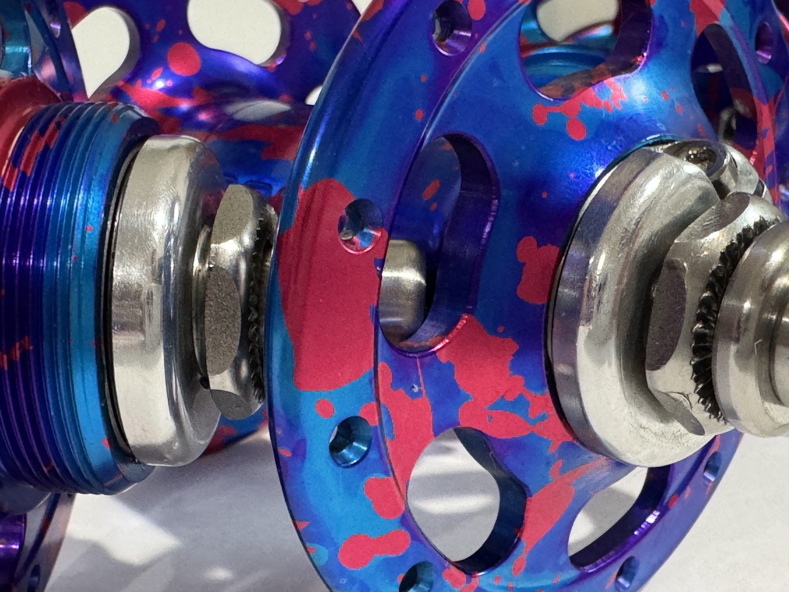 PAUL Components USA High Flange Single Speed Fixed Flip Flop Hub 24/28H Lockring