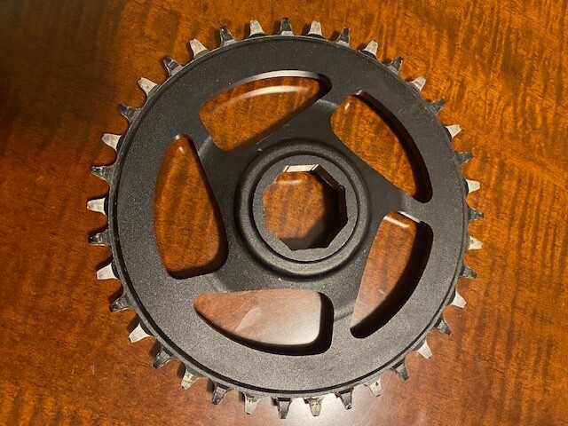 Levo Brose chainring 38t