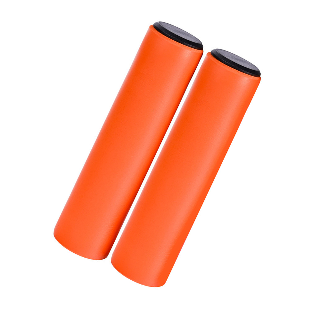 Handlebar Grips Silicone 12.5 x 3 cm Designed for Comfort on Extended Rides