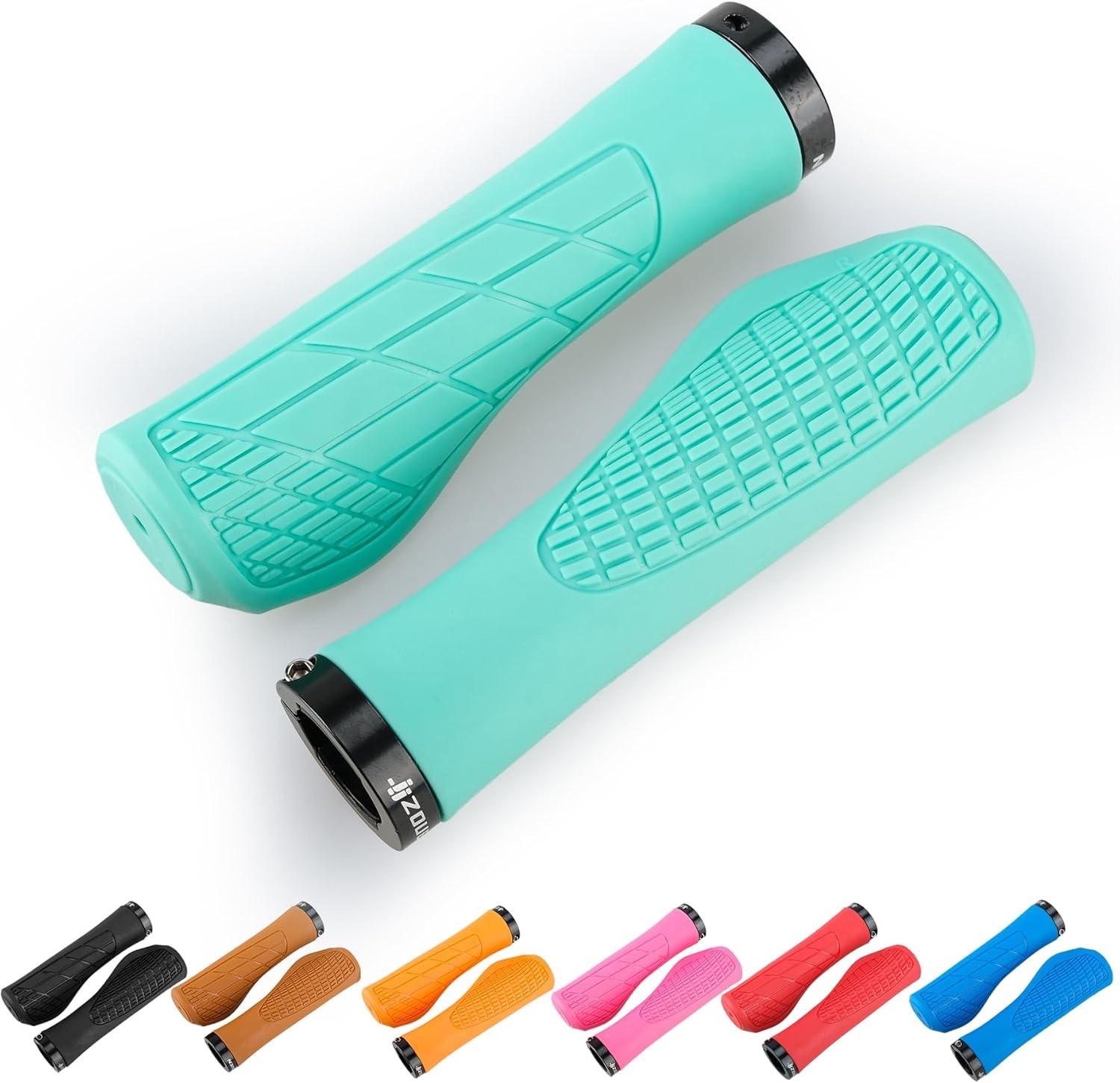 Ergonomic Bike Grips,Lock on Mountain Bike Handlebar Grips for MTB,BMX,Scooter