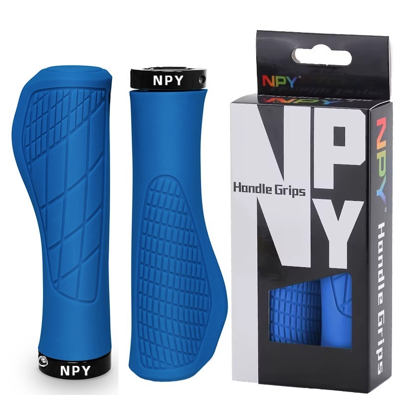 Bike Grips Rubber Mountain Bicycle MTB Handlebar Ergonomic Cycling Lock