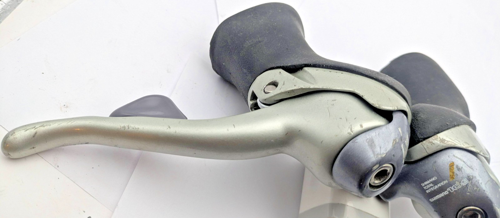 SHIMANO 105 STI SHIFTERS ST-1055 CIRCA 1992 – 2/3 x 8 SPEED – RECONDITIONED SET