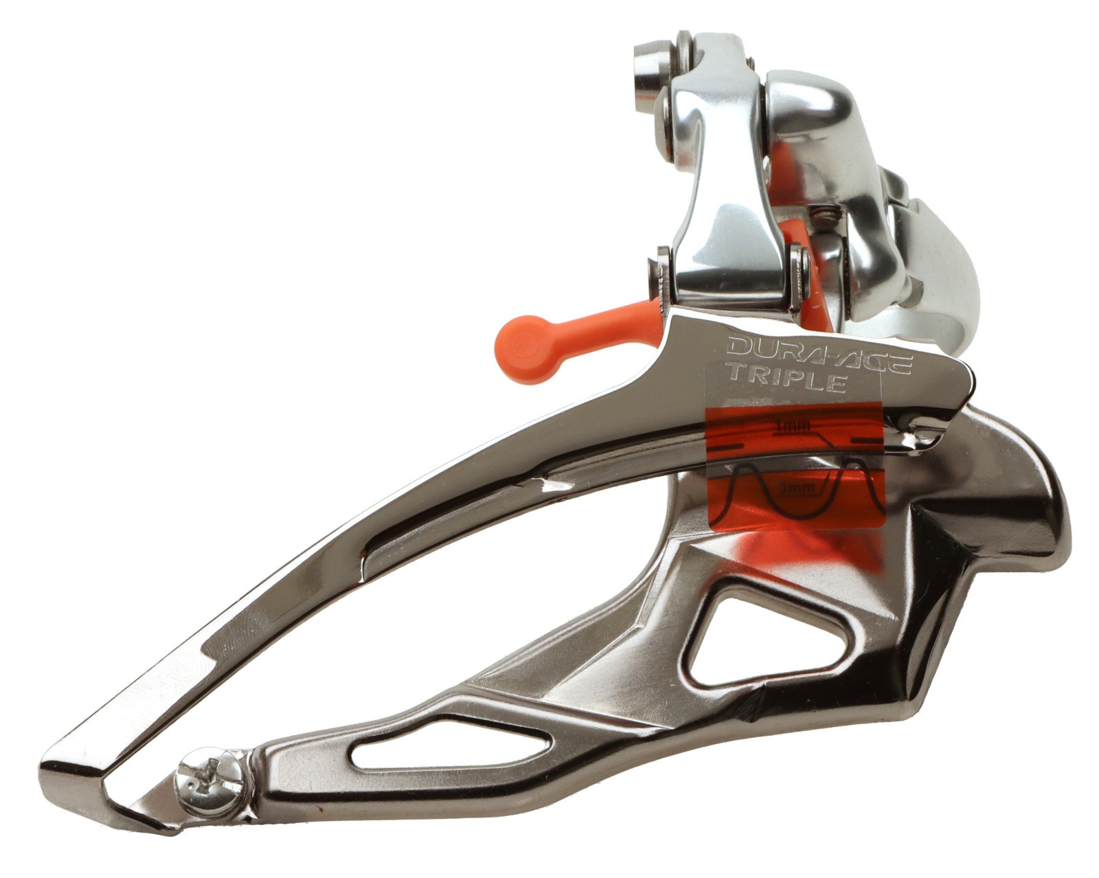 Shimano Dura-Ace FD-7703 Front Derailleur 3x9s Clamp On 28.6mm Silver NOS