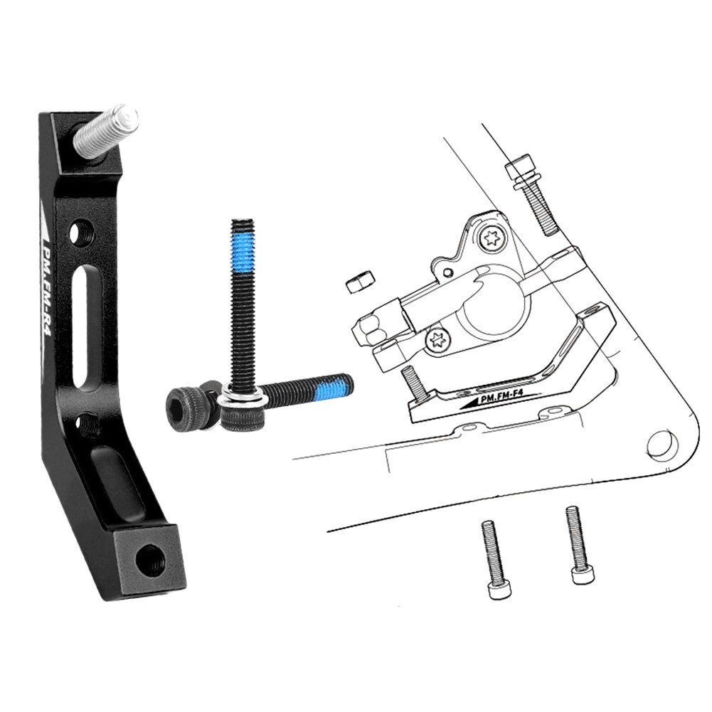 To Adapter Converter Flat Mount Brake Post Mount Aluminum Alloy For Road Bike
