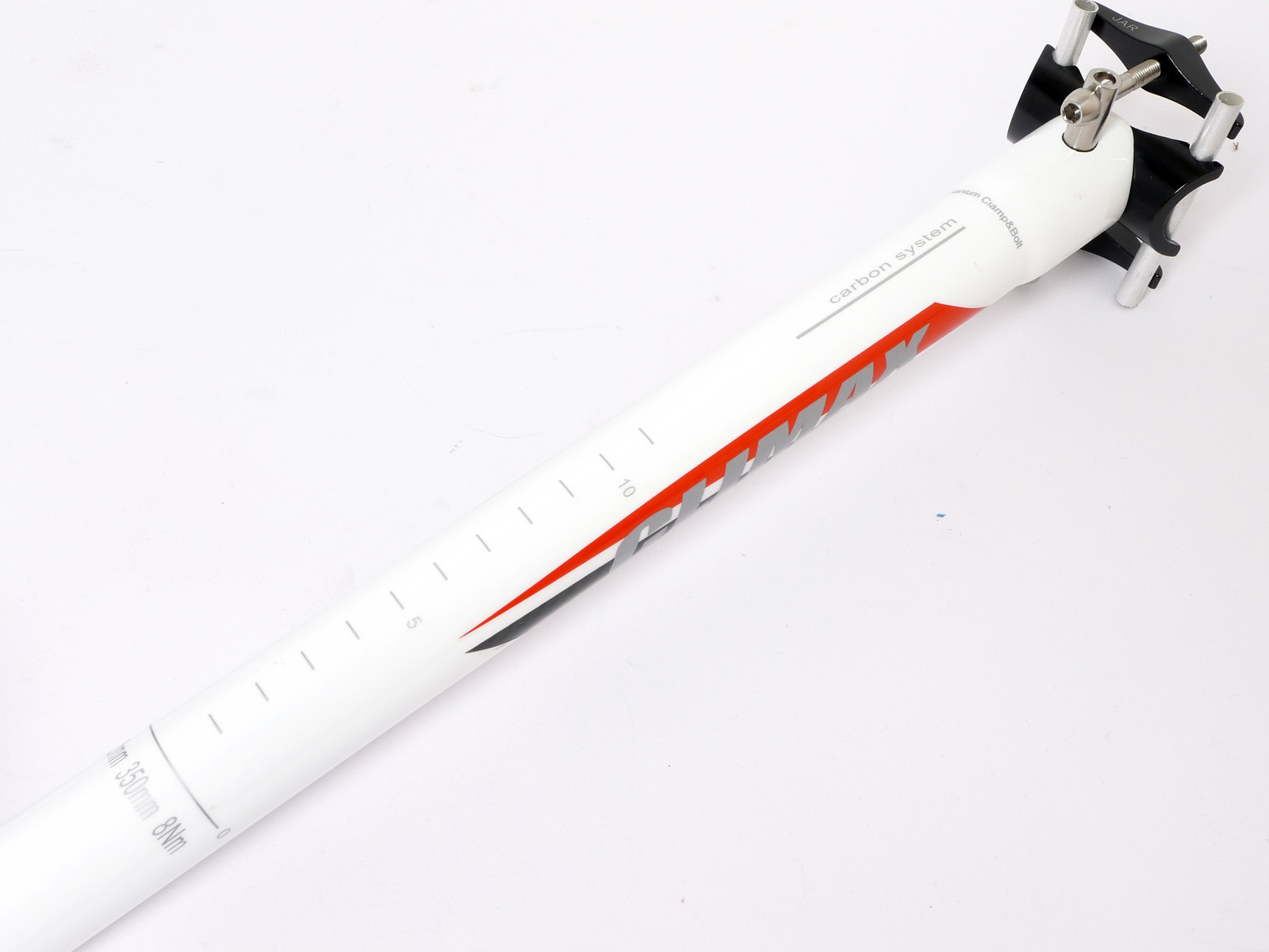 mr-ride 130g,27.2x350mm Climax SP02C 3K gloss carbon Seatpost Road MTB White