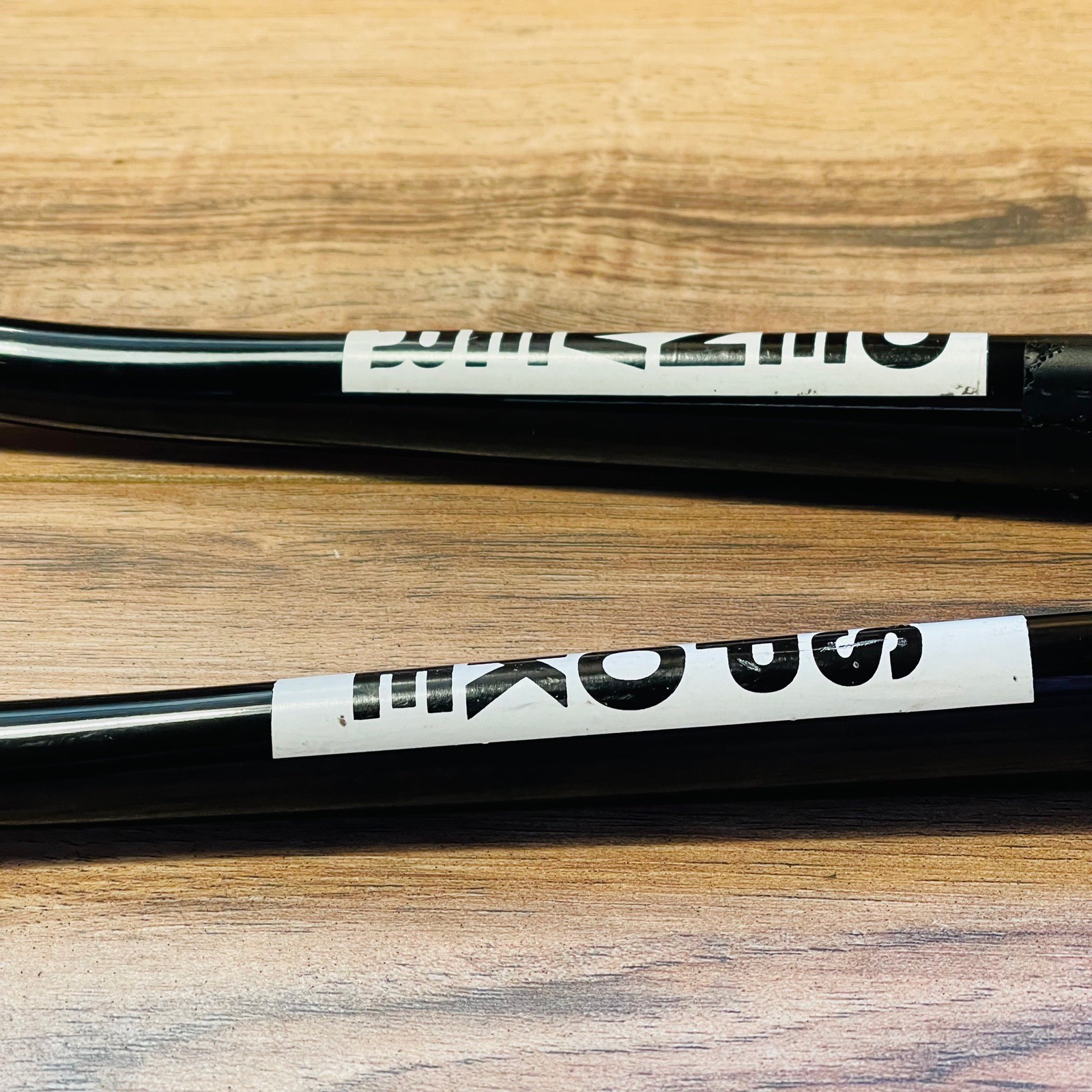 Vintage Tange 8E 700C Road Fork 1-Inch Threaded 131 Steerer Black Chromoly Steel