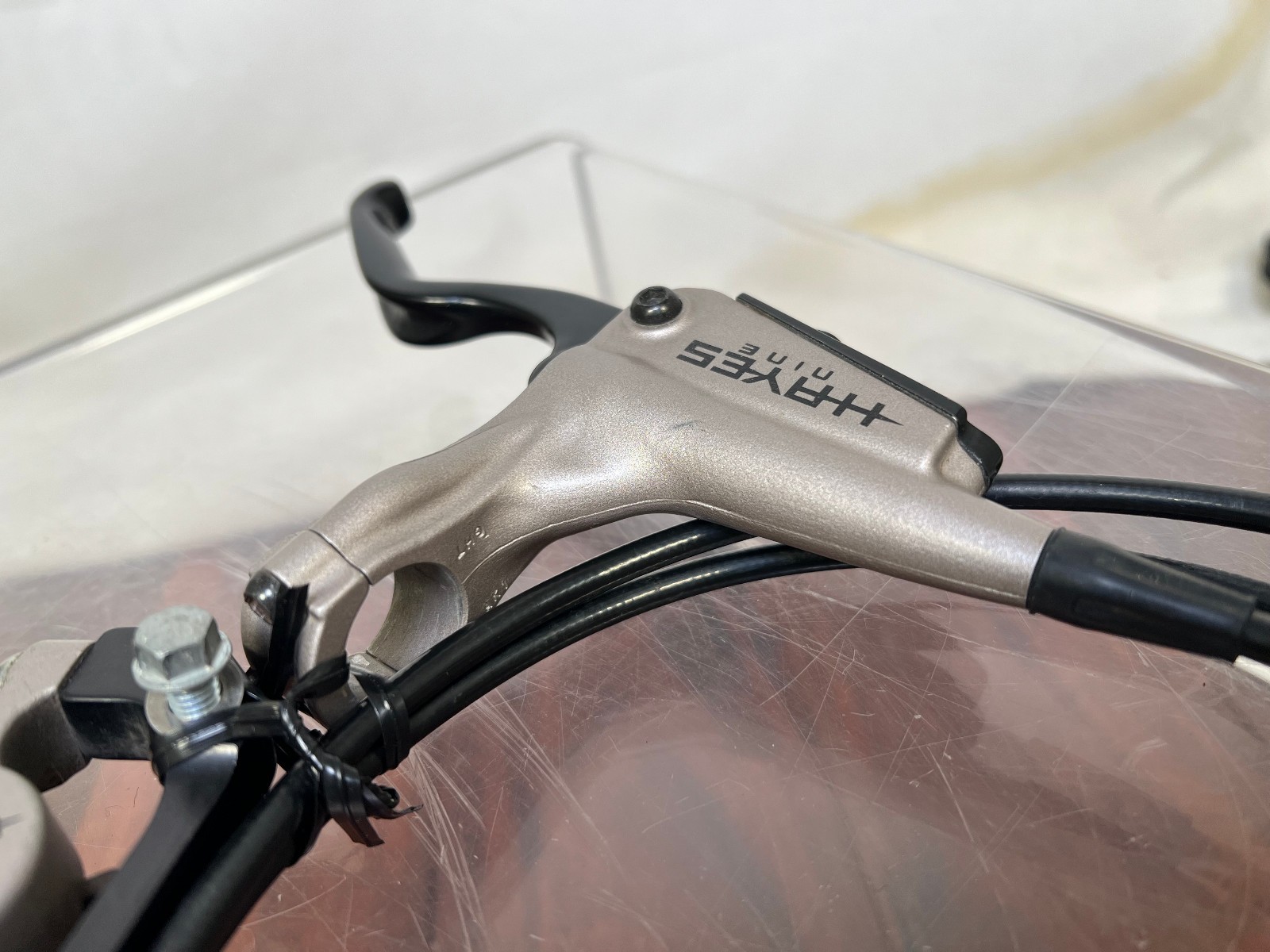 Vintage Hayes NINE Hydraulic Disc Brake Calipers & Levers Set Retro MTB