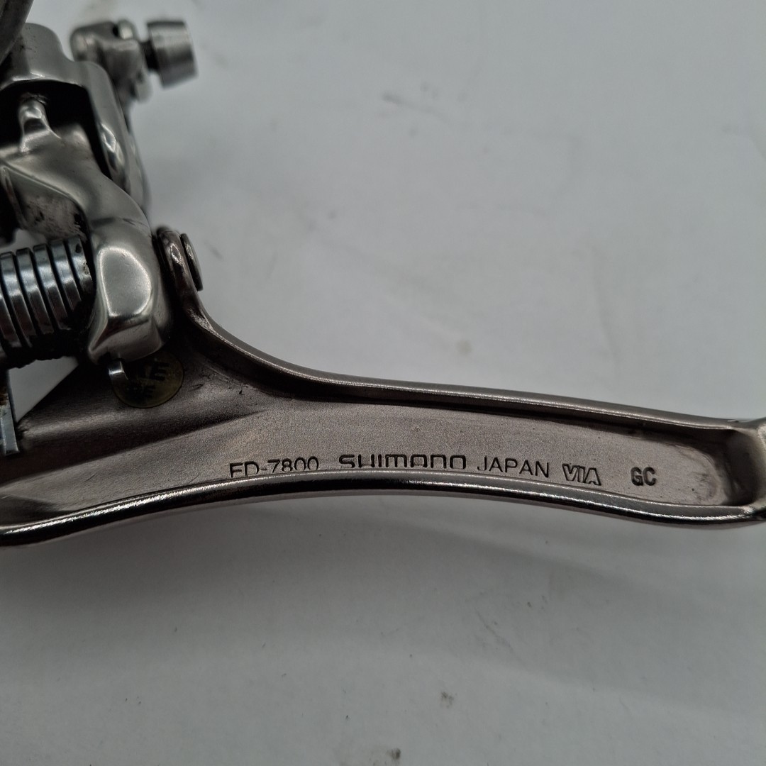 SHIMANO DURA ACE FD-7800 FRONT DERAILLEUR BRAZE ON DOUBLE 2X JAPAN