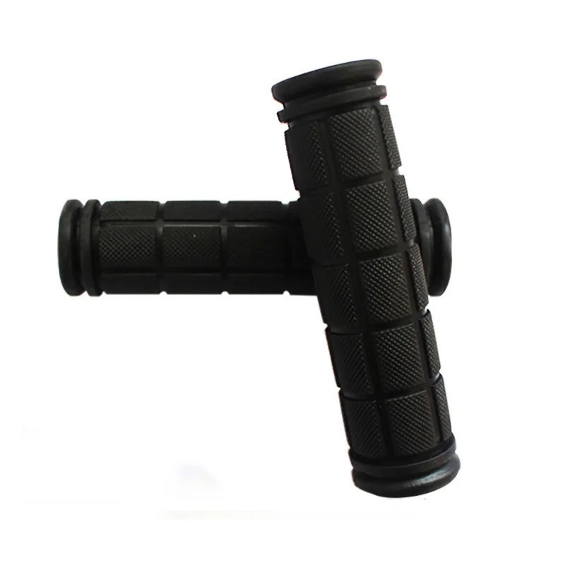1Pair Black Bike Handlebar Grips Anti Skid Rubber Covers BMX MTB Cycling Gear