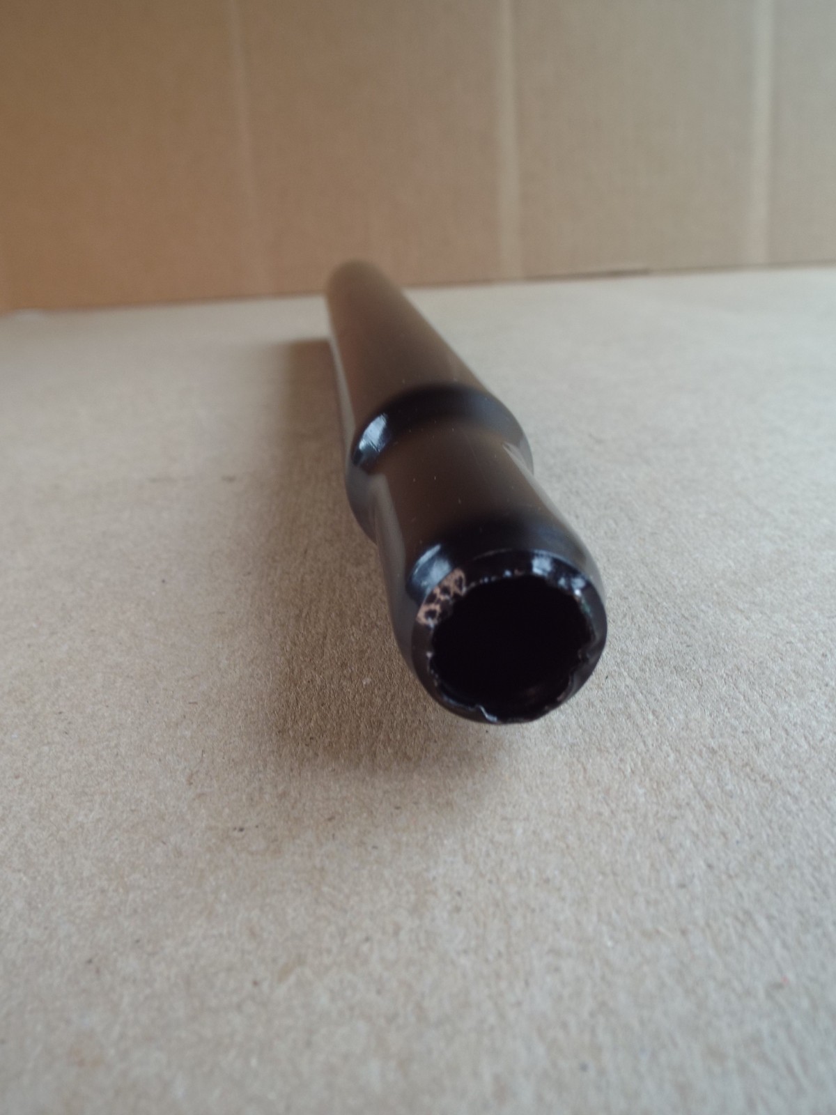 Leadtec Bicycle Black Straight Seat Post 28.8mm Length 12″ 305mm New Nice! (Read