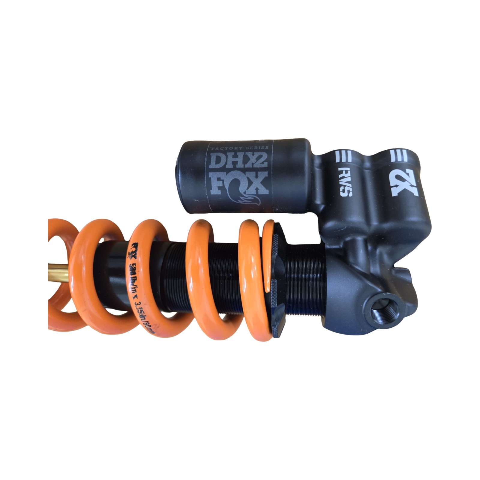 Fox DHX2 Coil Rear Shock Factory 225mm 75mm Trunnion 500LBS
