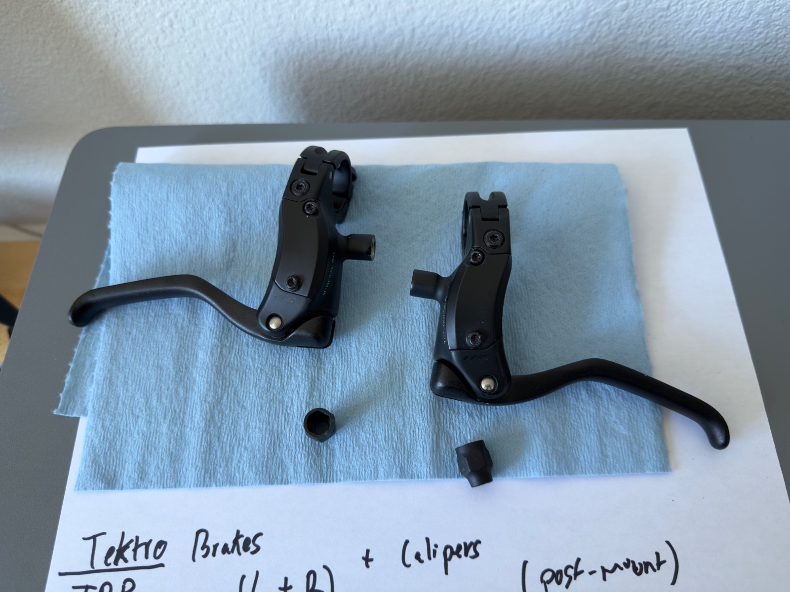 TRP HD-EU830, 4 piston hydraulic, post-mount | Serial 1 brakes (take offs)