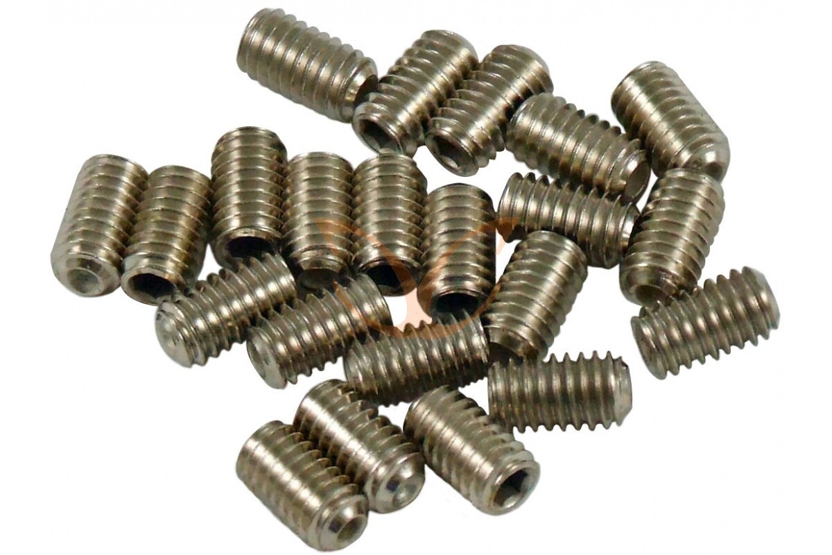 Pack of 22 CarbonCycles eXotic Replacement Pedal Screw Pins, Allen Key Head, M4