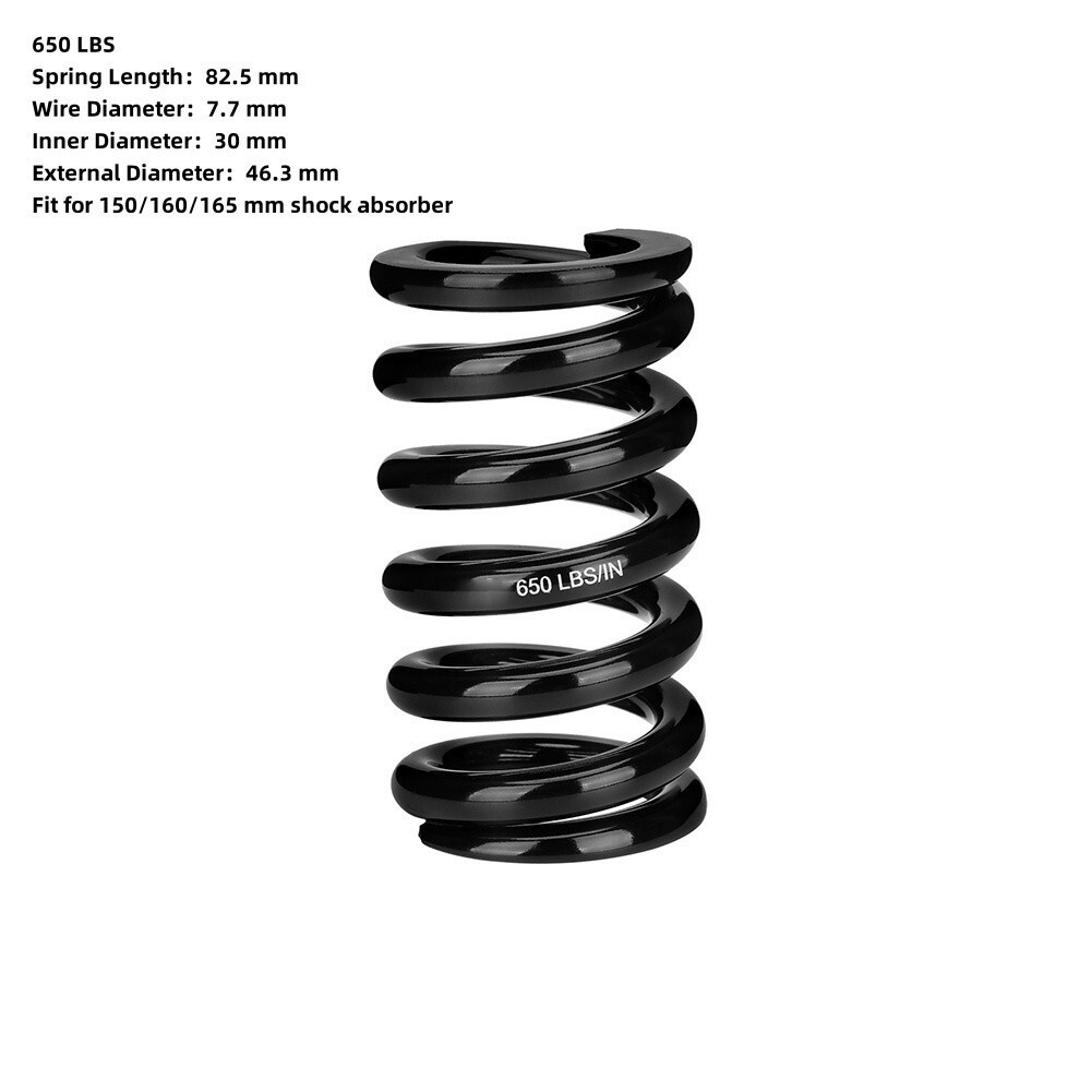Sturdy Rear Shock Absorber Spring 30 MM ID 350 650 LBS Weight Capacity