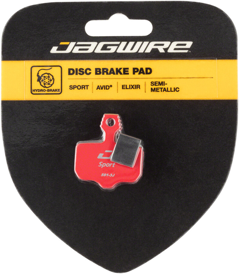 Jagwire Sport Avid Elixir R, CR1 Brake Pads Semi-Metallic New in Retail Package
