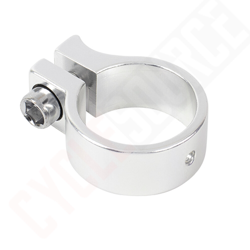 ENIX PRO+ BMX Bike Pinched Alloy Seat Post Clamp 28.6mm Silver