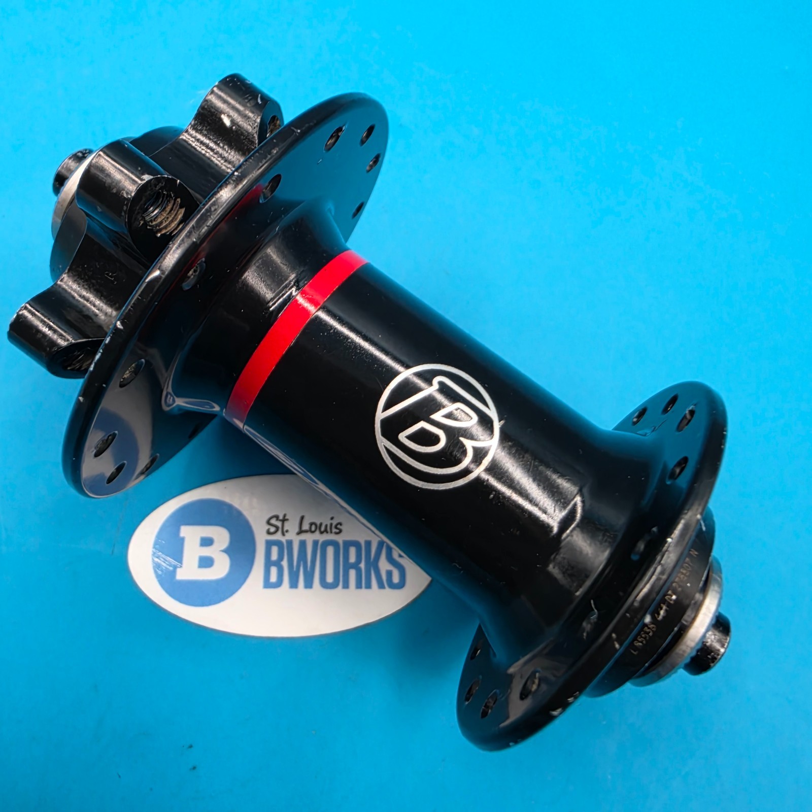 Bontrager Front Disc Brake Hub QR 100mm 28 Hole 6 Bolt Disc SMOOTH BEARINGS! g13