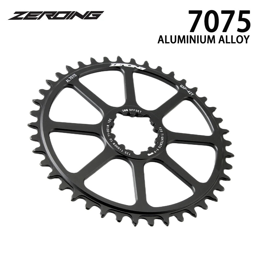 Road Bike Tooth Disc 40-50T Folding Bike Sprocket Hollow Integrated Single Disc