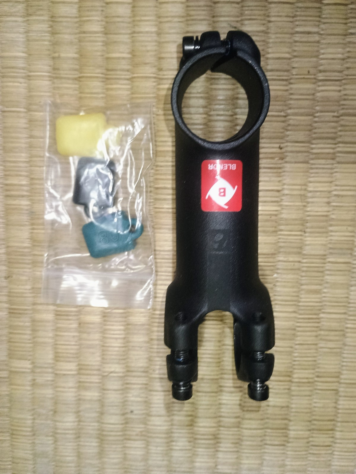 Bontrager Elite Blendr Stem 31.8mm Clamp 1-1/8″ Steerer Black Bike Stem w/ Shim