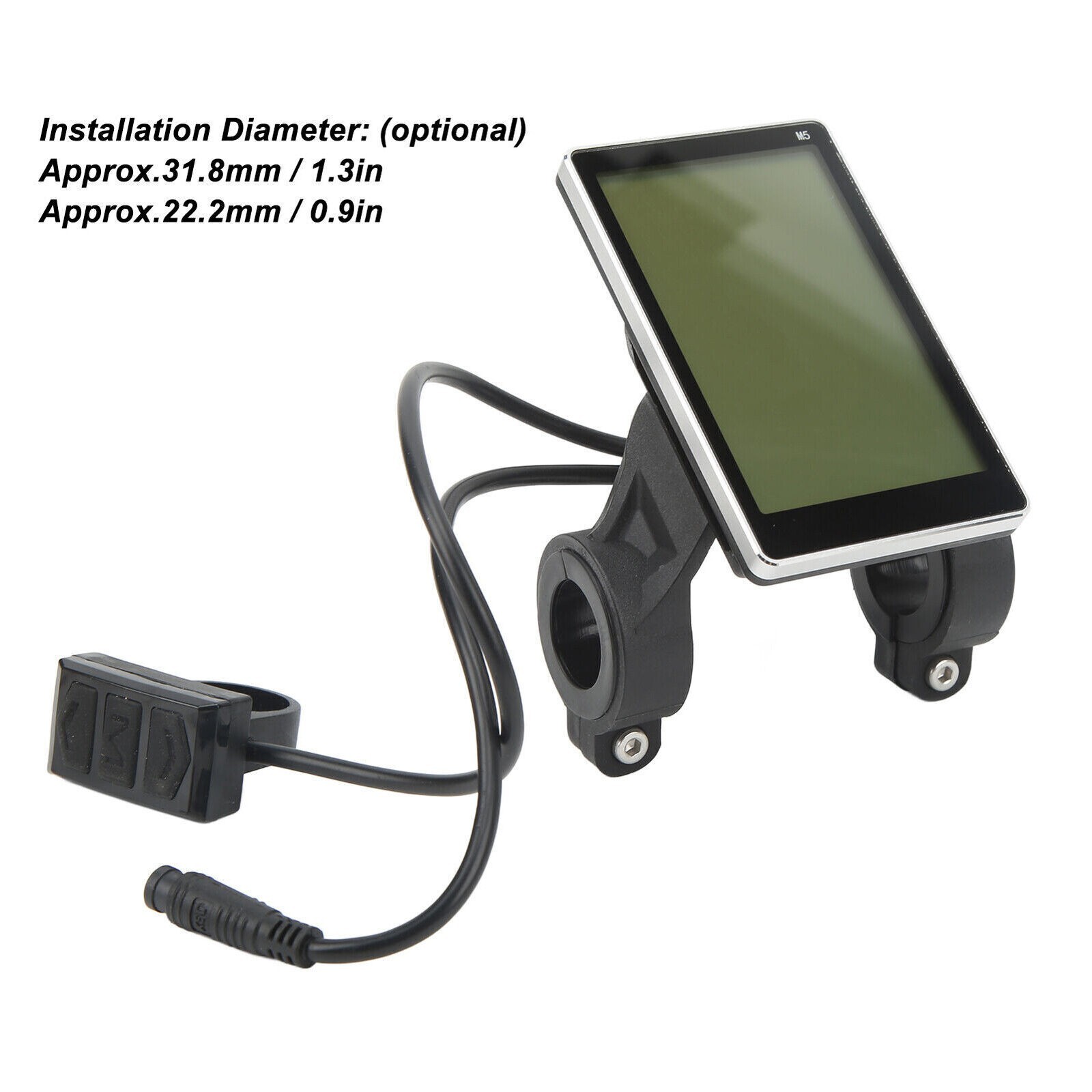 24/36/48/60V E-Bike Electric Bike Ebike Scooter Speed Meter Screen LCD Display