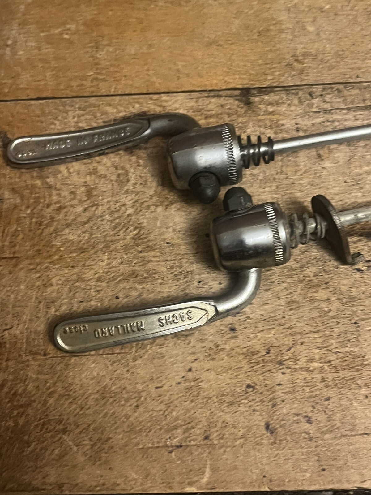 Vintage Maillard Front/Rear Hubs 100/126 mm Spacing 36 H 70s 80s France Road
