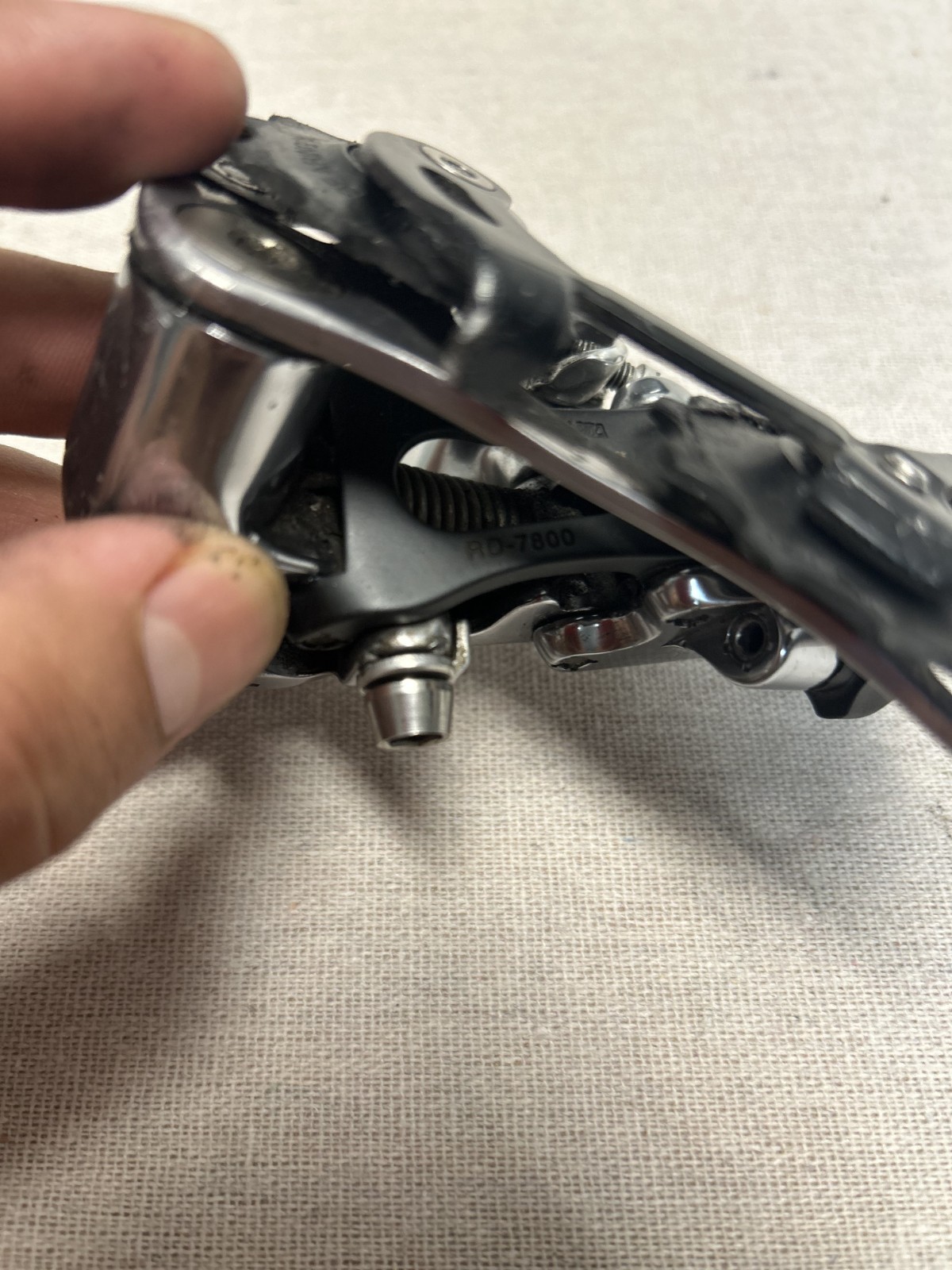 SHIMANO DURA ACE 7800 10 SPEED REAR DERAILLEUR – SHORT CAGE
