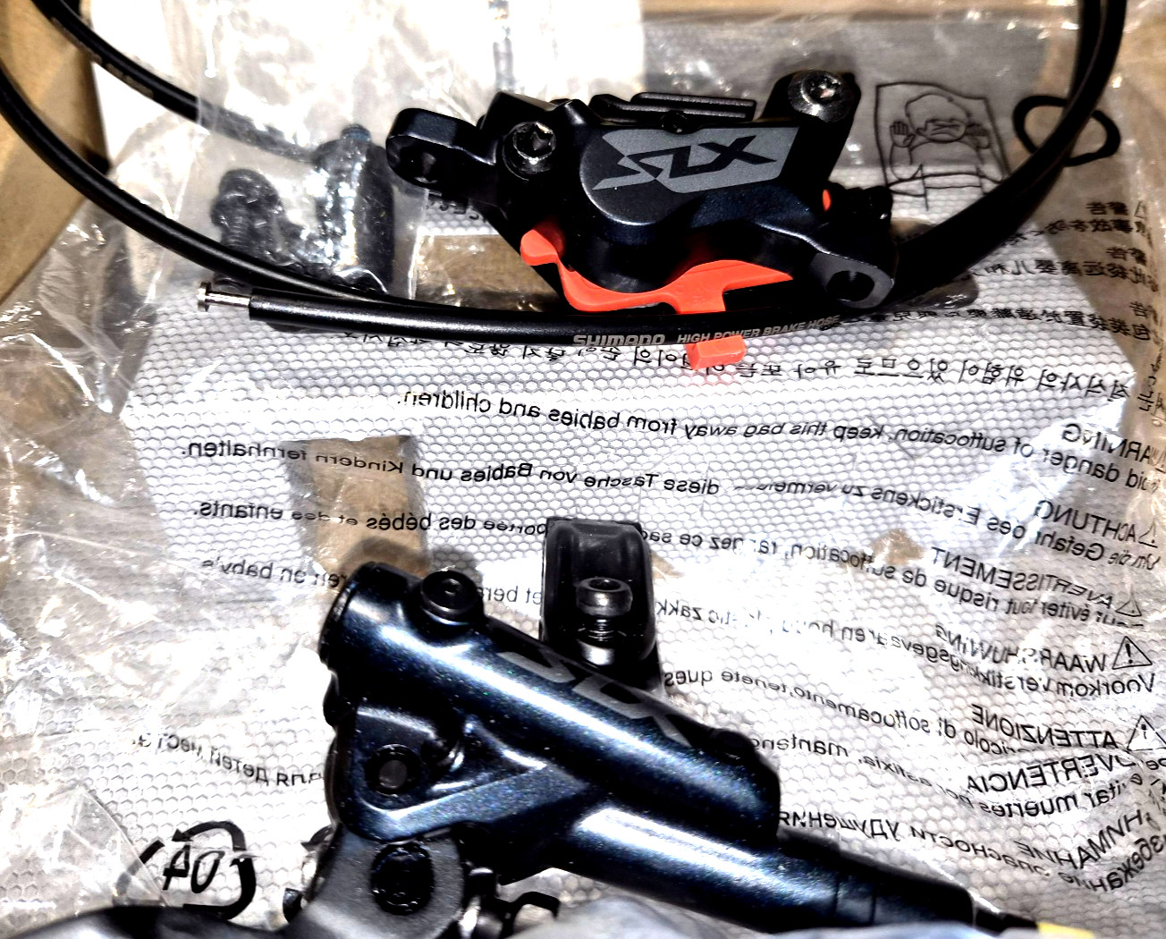 NEW Shimano SLX BR-M7120 REAR Disc Brake 4 Piston LAST ONE FREE SHIP