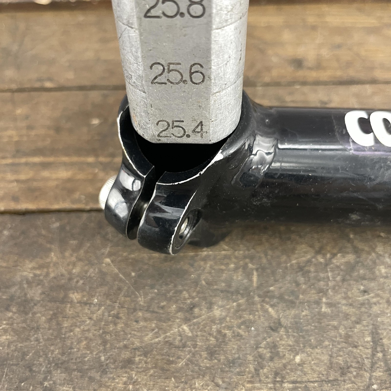 Vintage Control Tech Threadless Stem 1-1/8″ Steerer 25.4mm Bar Clamp Black 140mm