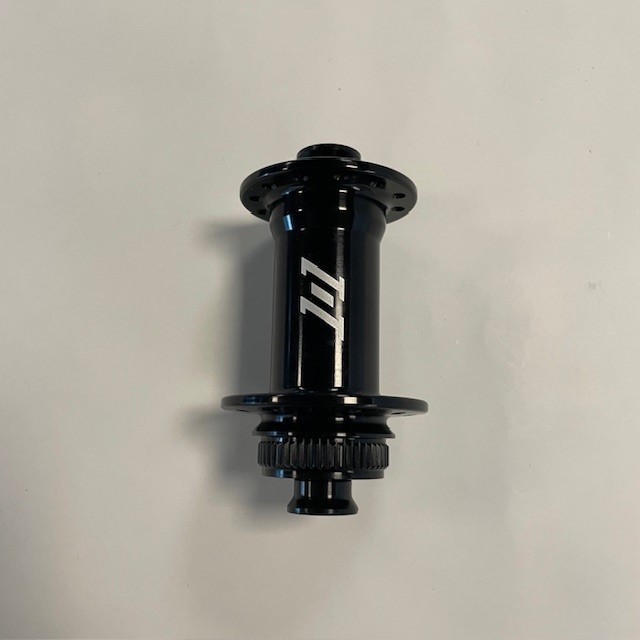 Industry Nine 1/1 Front Hub – 12 x 100mm, Center-Lock, Black, 24H
