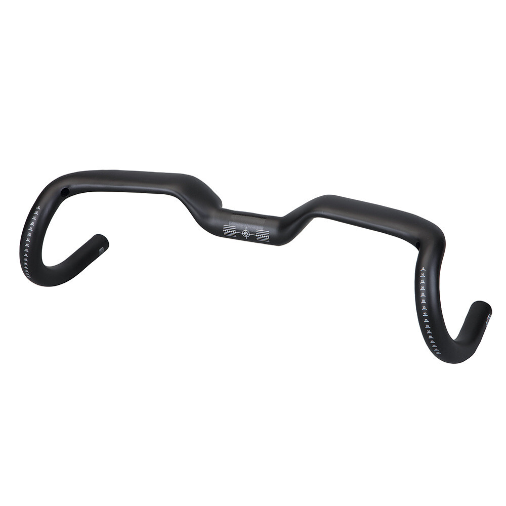 Carbon Fiber Road Bike Handlebar Rise 35mm Bicycle Aero Drop Bar 31.8*340-480mm