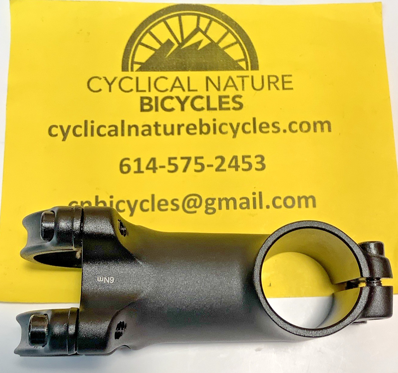 Unbranded 70 mm 6 or 7° 31.8mm handlebar 1 ⅛ steer tube bicycle stem