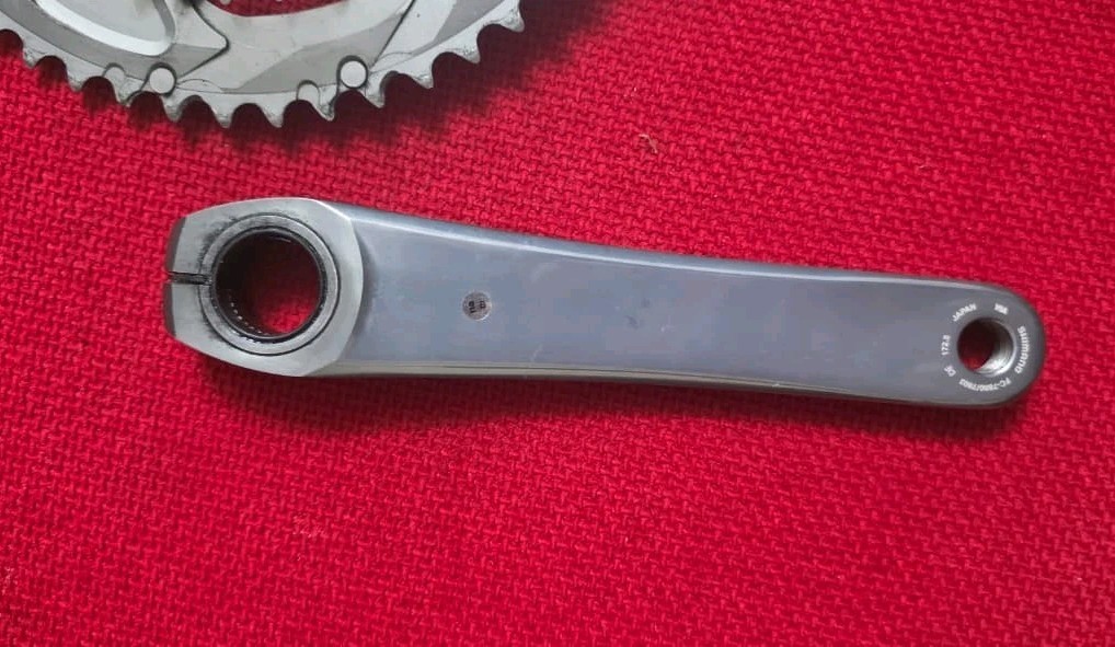 Shimano Dura-Ace FC-7800/7803 Crankset Road 172.5mm 53/39t 10 Speed 130mm BCD