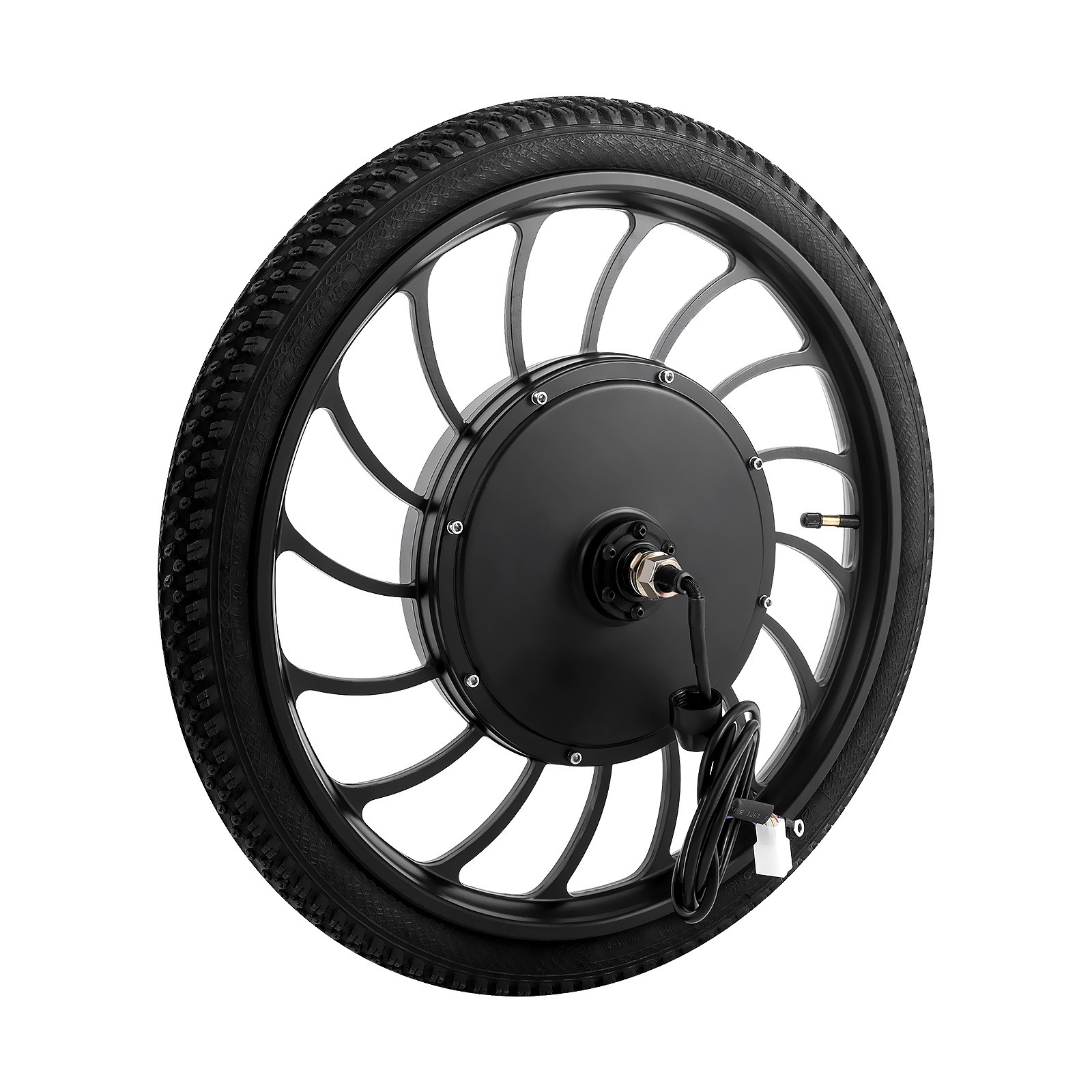 48V 1000W 20″ E-bike Front Wheel Electric Bicycle Motor Conversion Kit Hub