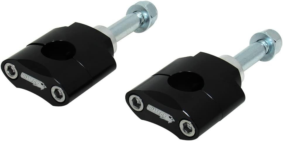 Outlaw Racing 12074 Bar Handlebar Mounts Riser Clamp 7/8″ Compatible with