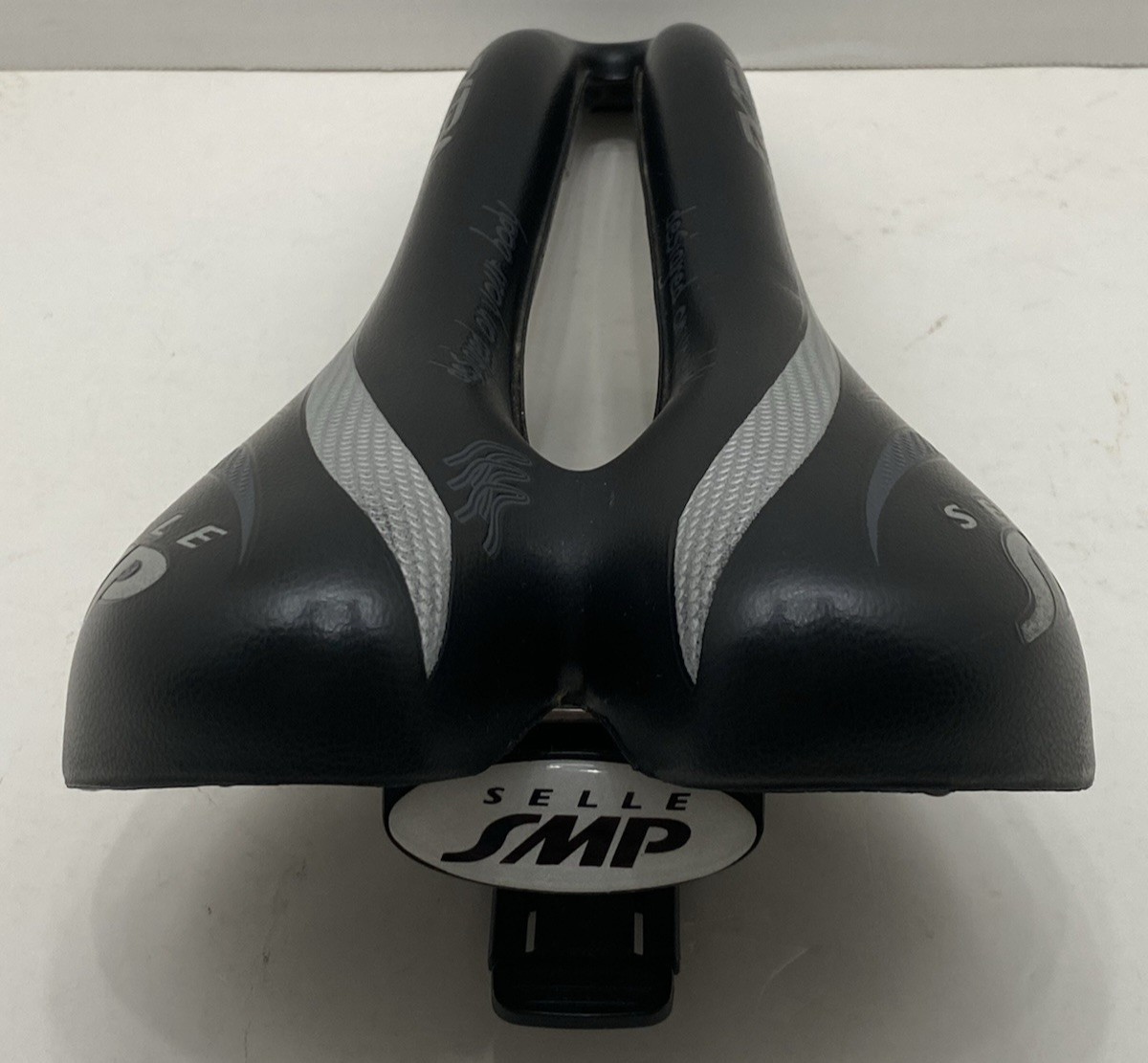 SELLE SMP EXTRA ~ BLACK SILVER BICYCLE BIKE SADDLE SEAT ~ MADE IN ITALY