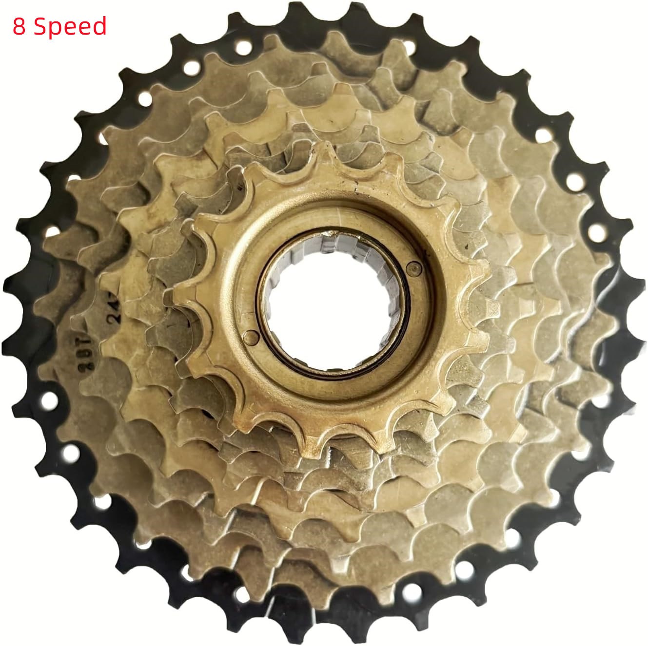 DONSP1986 Rotary Threaded Flywheel 8 Speed Bike Freewheel 13-32T Bike Sprocket