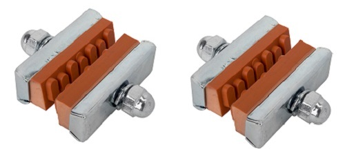 4 pack-Sunlite Bolt On Brake Pads-Retro Red