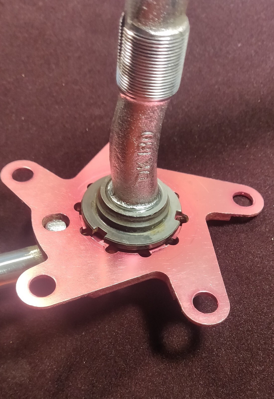 DK-180 Cr-MO Crank with Removable Chainring Spider BCD110 5 bolt Adapter BMX