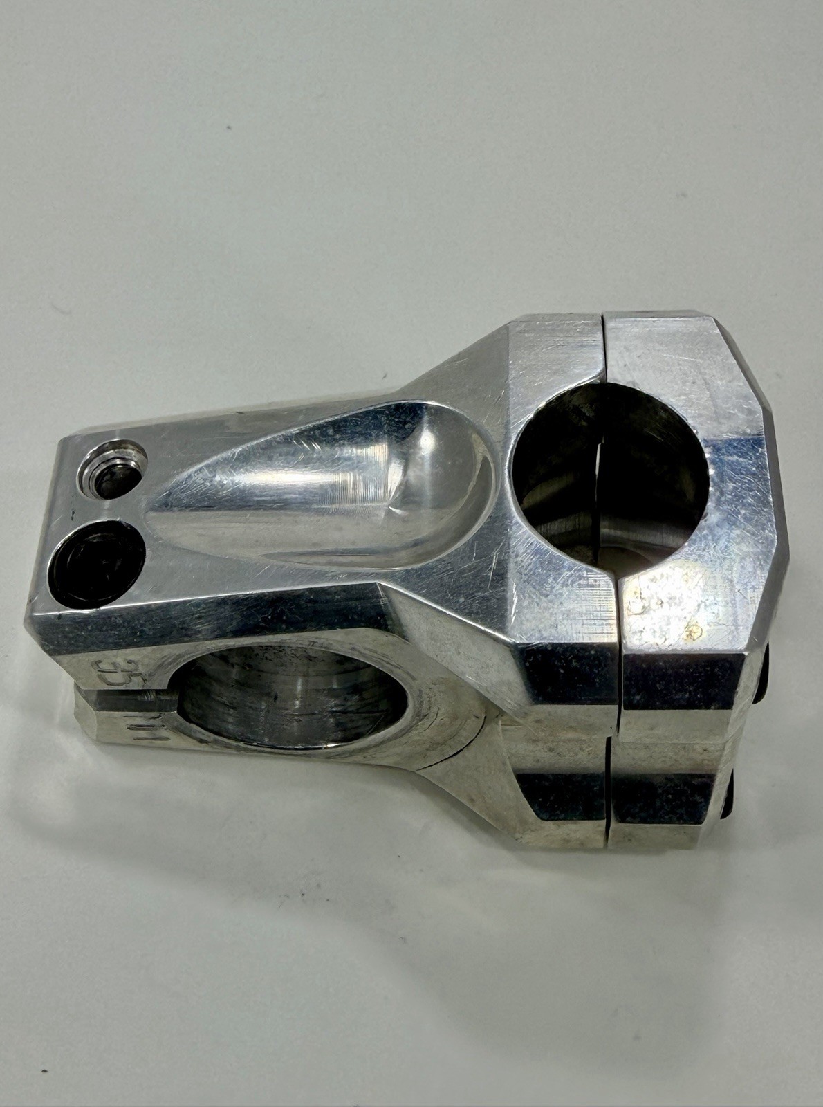 Profile Racing Micro Mini BMX Stem 1” Threadless 35mm Reach USA Made Polished